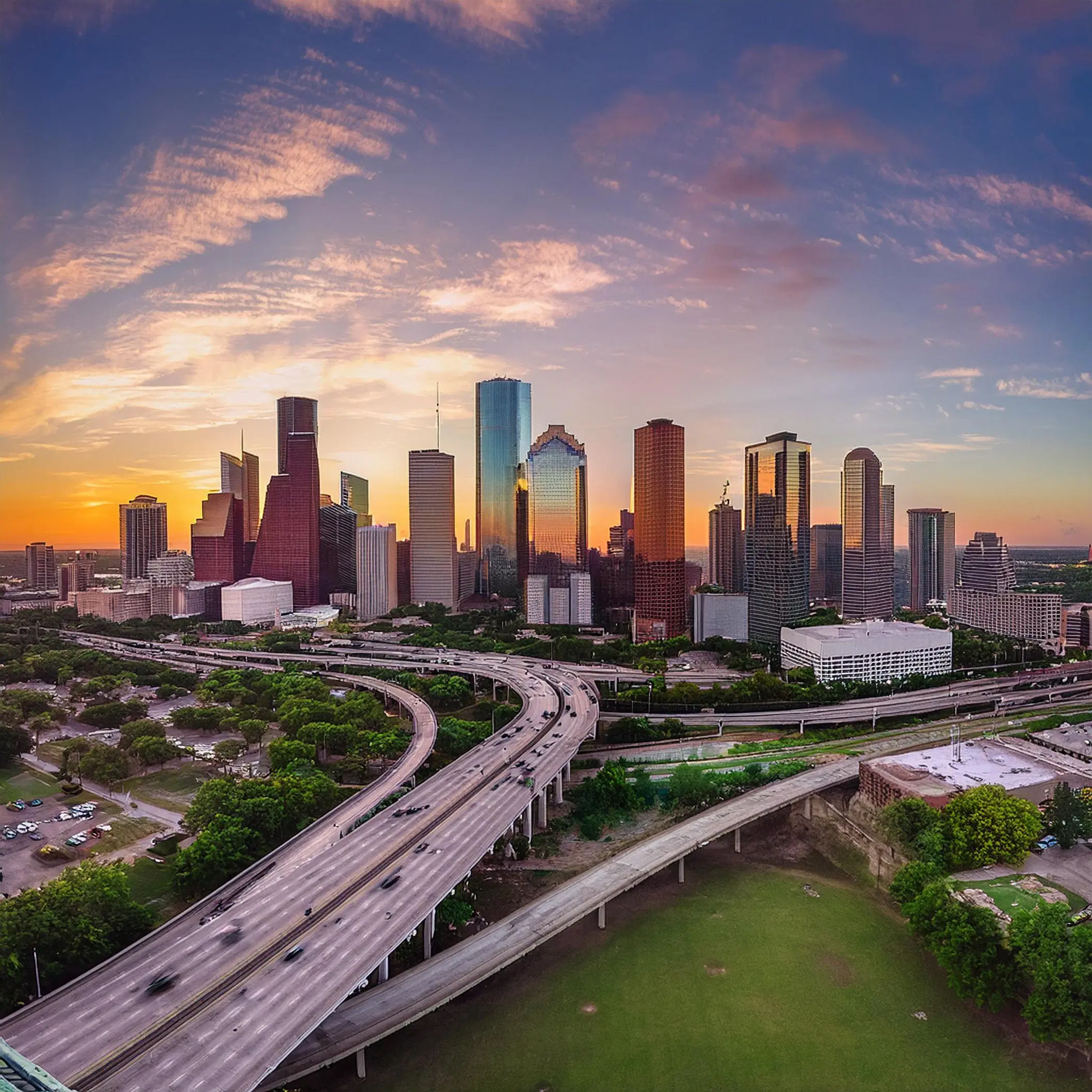 City skyline